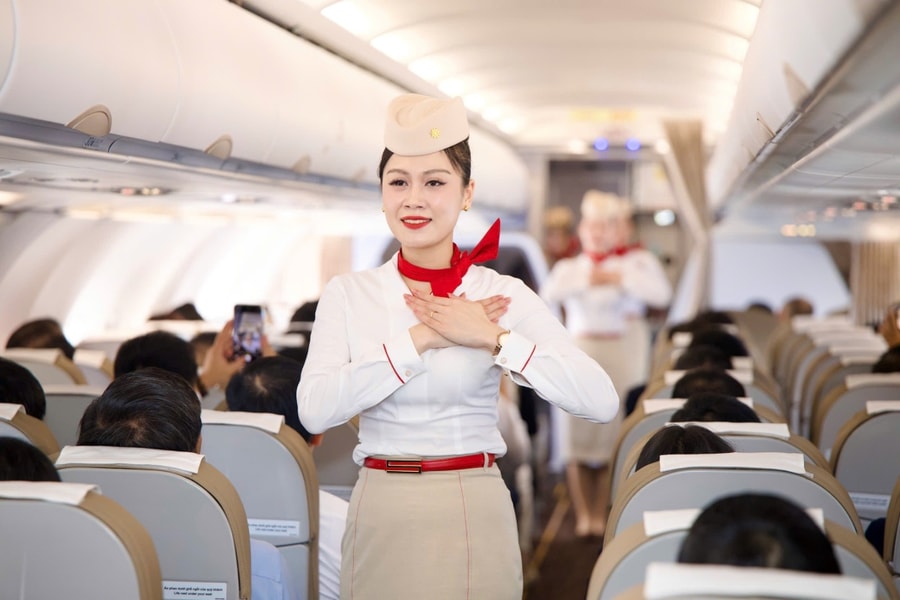 Bên trong chuyến bay đầu tiên của Sun PhuQuoc Airways