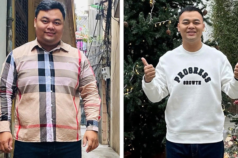 Ông bố 117 kg: 'Tôi giảm 40 kg vì không muốn các con mất cha'