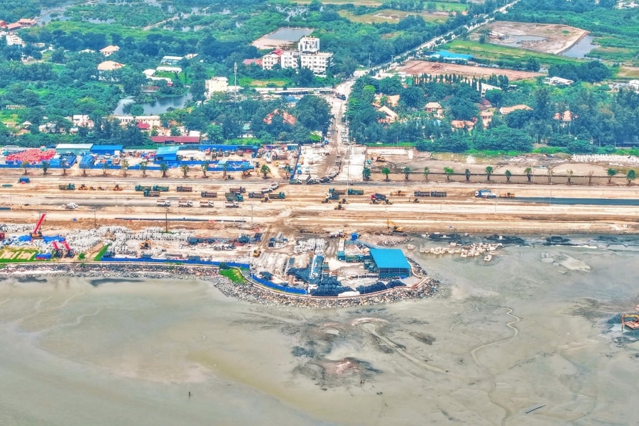 Vinhomes Green Paradise ứng dụng công nghệ gia cố bùn của Nhật