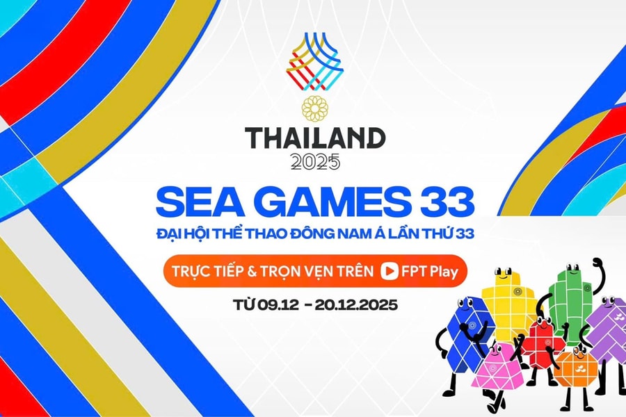 Nhà đài đầu tiên của Việt Nam công bố bản quyền truyền hình SEA Games 2025