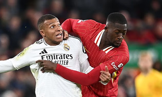 Liverpool đại chiến cùng Real Madrid