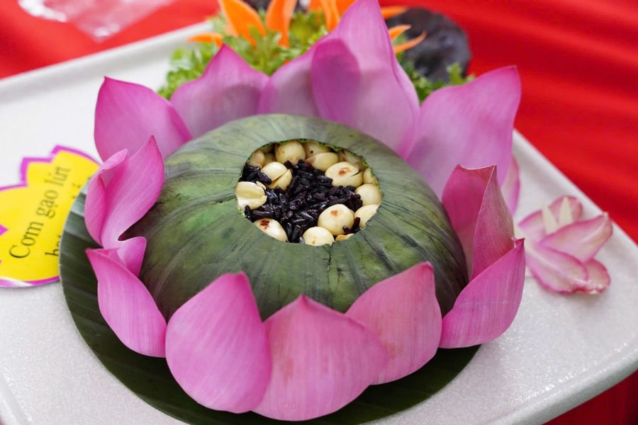 TP Hồ Chí Minh: Xác lập kỷ lục Việt Nam 200 món chay từ sen