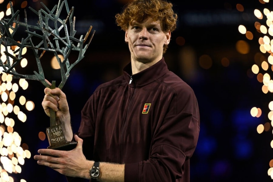 Sinner vô địch Paris Masters, lên số một thế giới