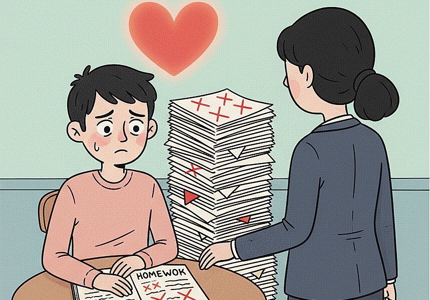 Vờ đi học để 'cưa' cô giáo nhưng có vẻ tôi đang đi sai hướng