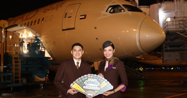 Etihad Airways dùng "siêu máy bay" khai trương đường bay thẳng Hà Nội - Abu Dhabi