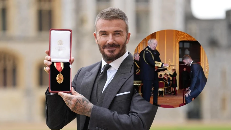 David Beckham được phong tước Hiệp sĩ