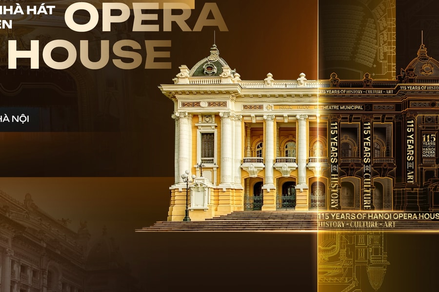 115 năm Nhà hát Lớn Hà Nội kể chuyện - di sản cất lời bằng ánh sáng và công nghệ