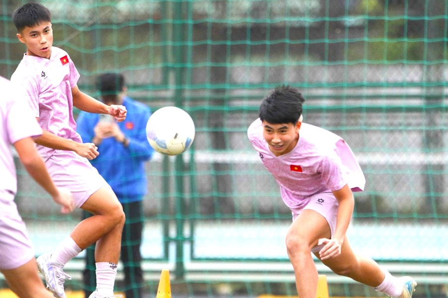 Cầu thủ trẻ Việt Nam tự tin trước thềm vòng loại giải U17 châu Á 2026