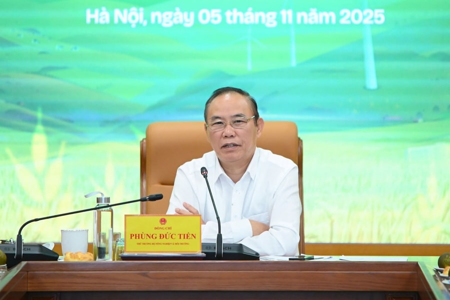 Thứ trưởng Phùng Đức Tiến: Ngành Nông nghiệp và Môi trường luôn là trụ cột quan trọng của nền kinh tế quốc dân