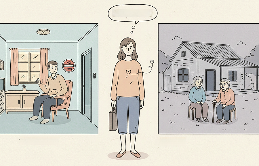 Chồng không muốn tôi đón bố mẹ đẻ lên chăm sóc