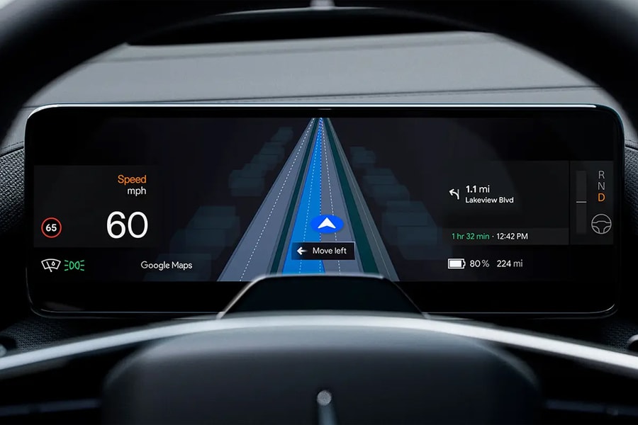 Xe điện đầu tiên tích hợp Google Maps dẫn đường trực tiếp
