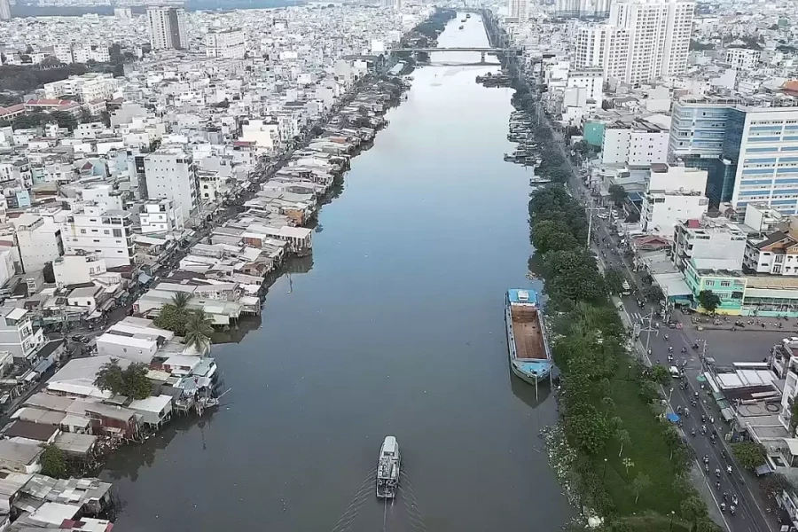 TP HCM sẽ mở rộng gấp ba lần đường ven kênh Tẻ