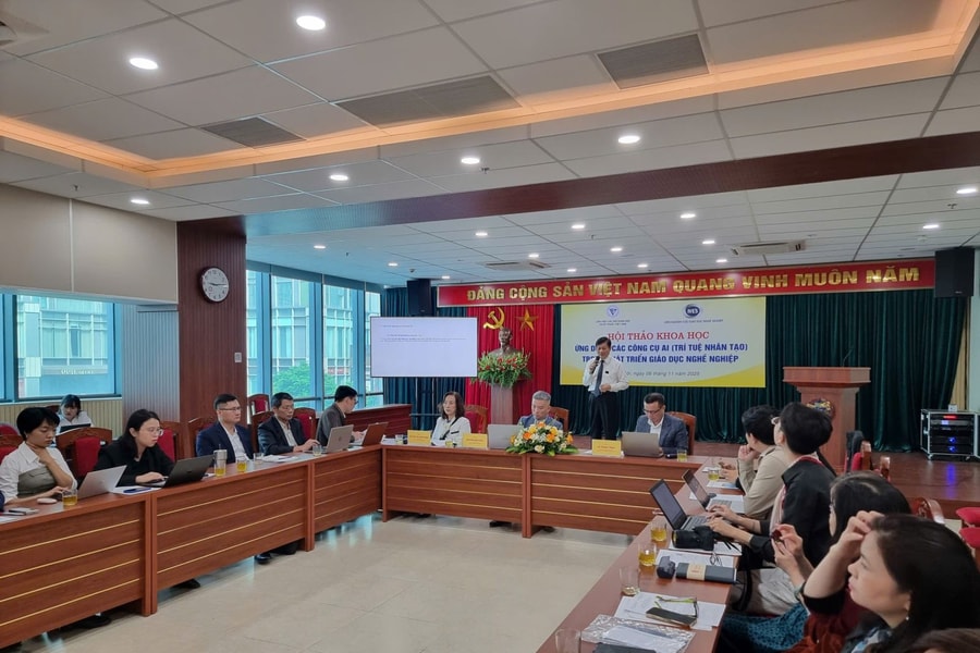 Ứng dụng trí tuệ nhân tạo trong giáo dục nghề nghiệp