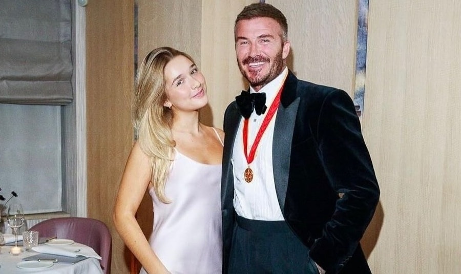 Con gái 14 tuổi của David Beckham gây chú ý