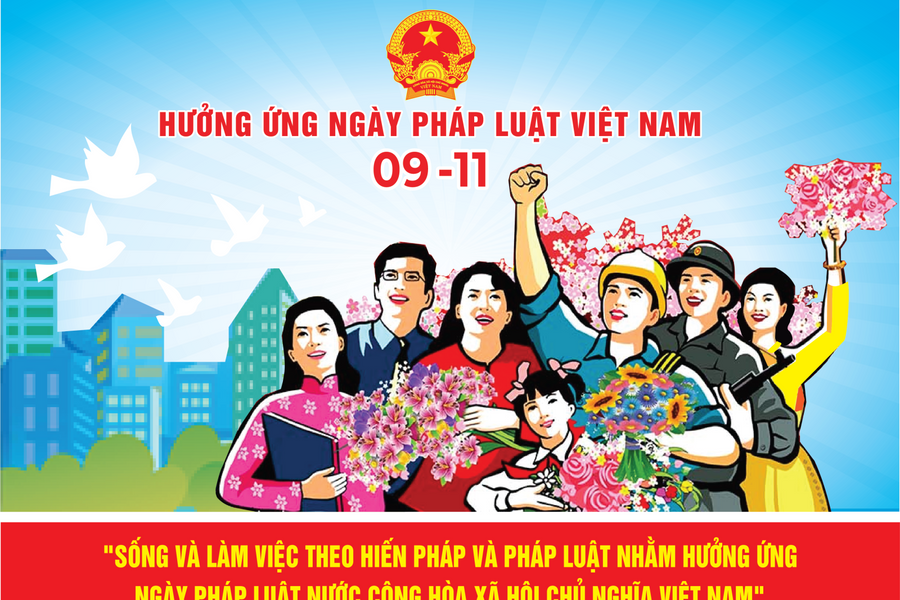Hưởng ứng Ngày Pháp luật Việt Nam thực chất, hiệu quả gắn với chuyển đổi số