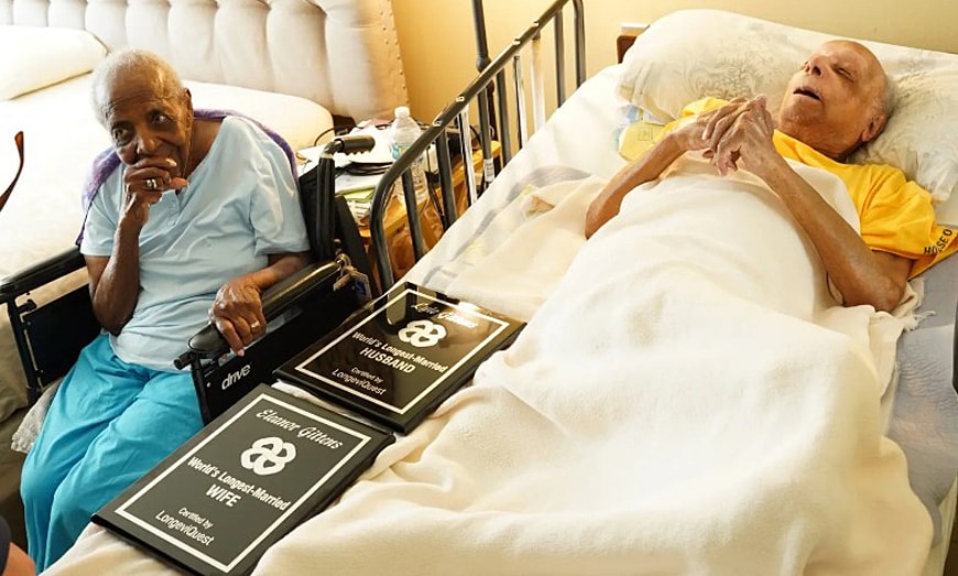 83 năm yêu nhau của cặp vợ chồng thọ nhất thế giới