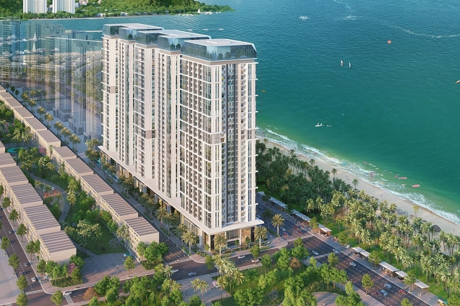 Điểm cộng của căn hộ tầm nhìn nội khu tại Sun Centro Town