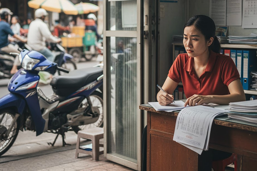 22 năm thủ tục 'mua bảo hiểm bắt buộc với xe máy vì sợ bị phạt'