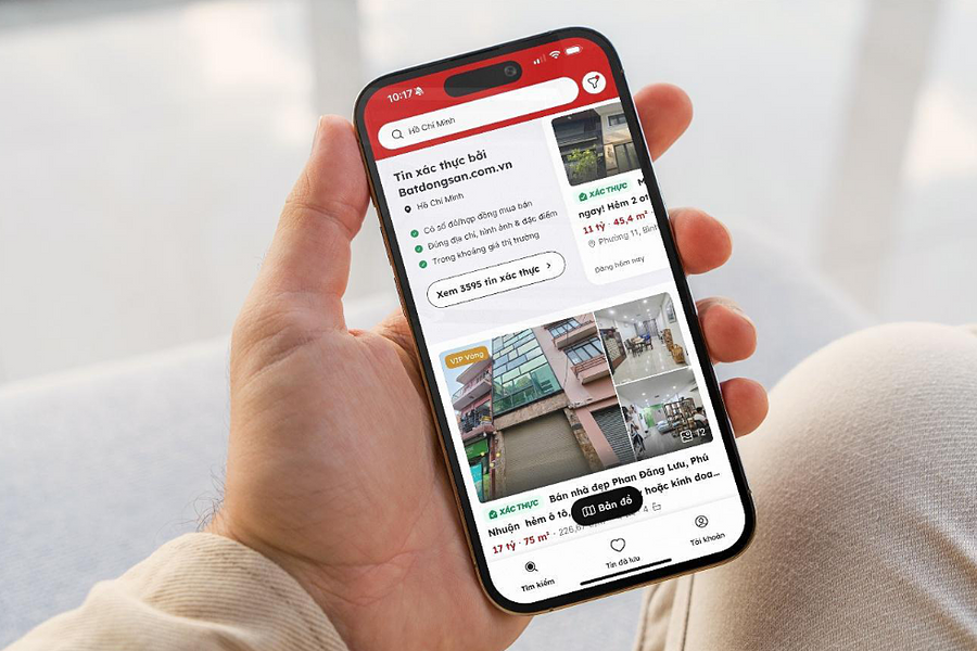 Tính năng xác thực tin đăng trên Batdongsan