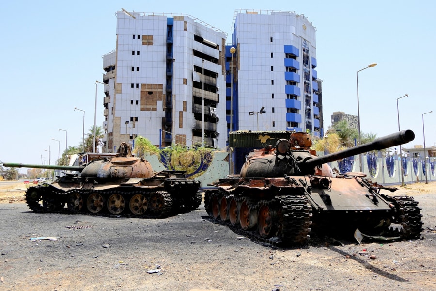 Phiến quân Sudan chấp nhận ngừng bắn