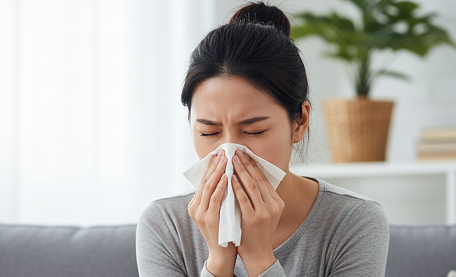 Vì sao gỉ mũi khô, cứng?