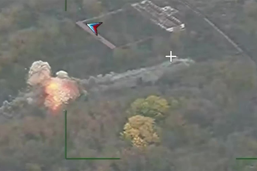 Nga đăng video Iskander-M tập kích 'trung đoàn drone Ukraine'