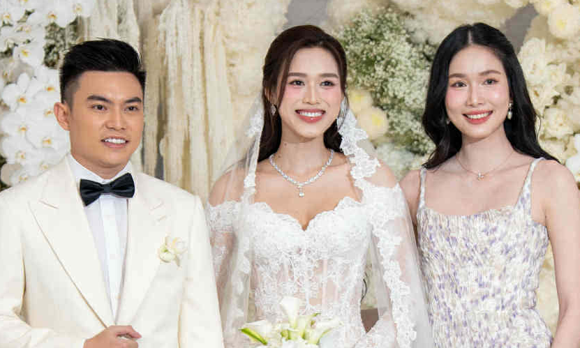 Dàn sao dự tiệc cưới Hoa hậu Đỗ Thị Hà