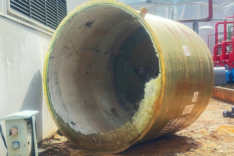 Nổ lớn ở nhà máy hóa chất tại Lâm Đồng, hai người tử vong