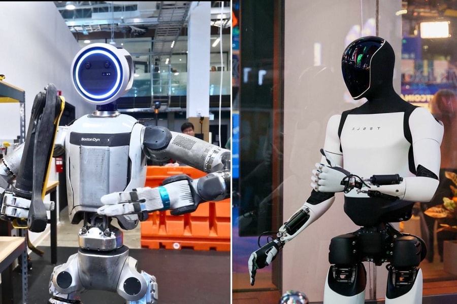 Khác biệt giữa hai robot hình người hàng đầu của Mỹ