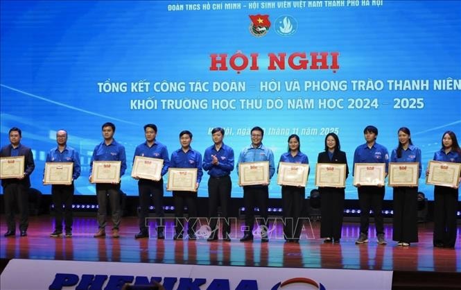 Phát huy vai trò xung kích, sáng tạo của thanh niên khối trường học Thủ đô