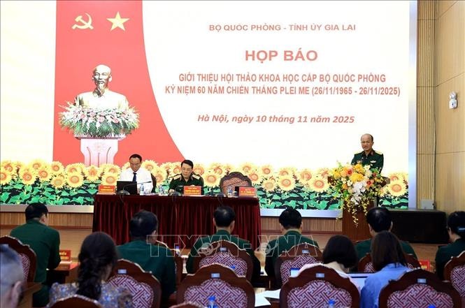 Sắp diễn ra hội thảo cấp Bộ Quốc phòng kỷ niệm 60 năm Chiến thắng Plei Me
