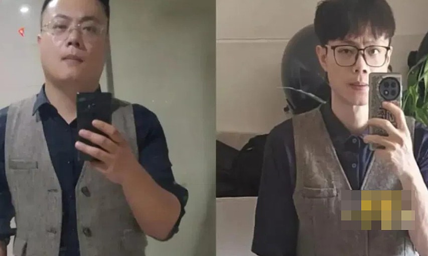 'Ông chú béo ú' lão hóa ngược sau giảm cân