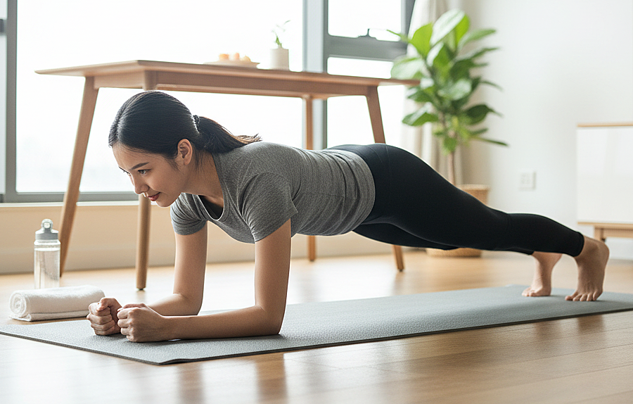 5 bài tập giúp đốt mỡ, giảm cân