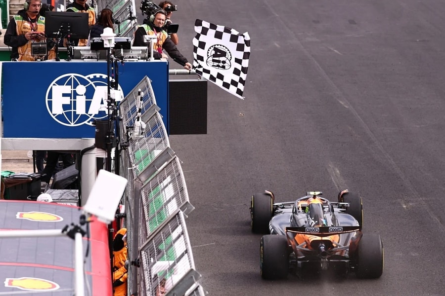 Norris giành thắng lợi quan trọng tại Grand Prix Brazil