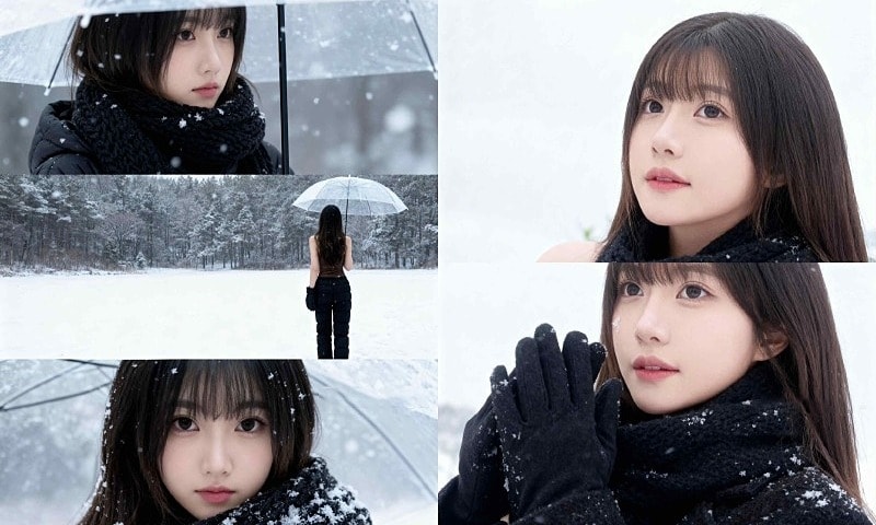 Tôi hối hận ngay khi tạo ảnh AI đứng giữa trời tuyết theo trend