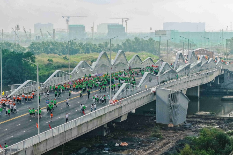Thông xe kỹ thuật đường Liên Phường nối đại lộ Mai Chí Thọ