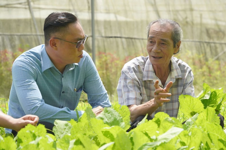 Người kỹ sư về hưu với đam mê nông nghiệp hữu cơ