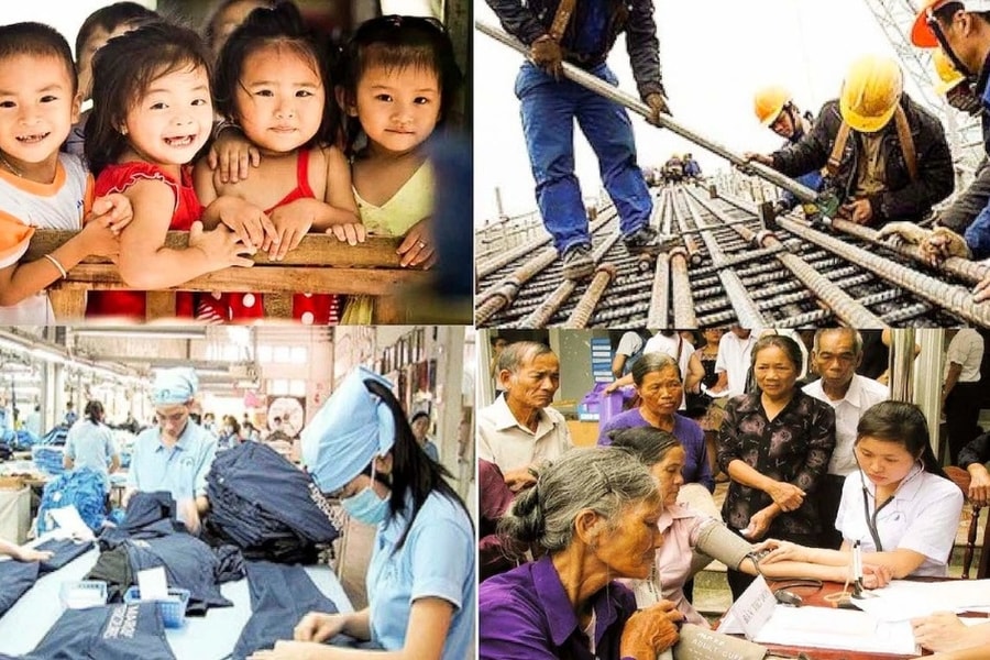 Phương châm "không để ai bị bỏ lại phía sau" trong văn kiện Đại hội Đảng