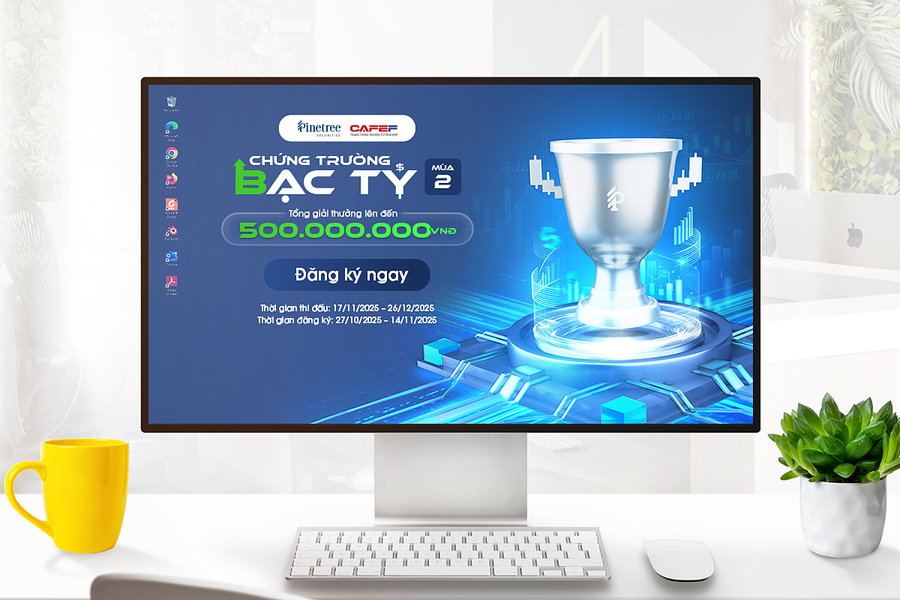 Chứng khoán Pinetree khởi động cuộc thi 'Chứng Trường Bạc Tỷ' mùa 2
