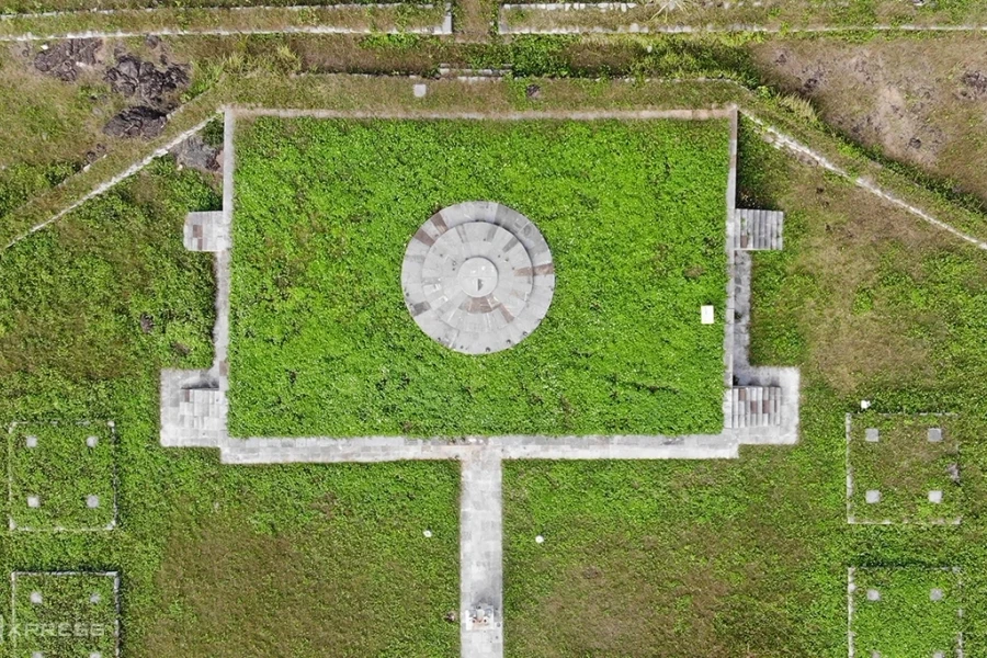 Khai quật đàn tế trời ở thành nhà Hồ