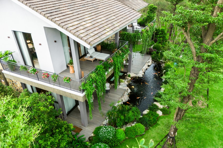 Biệt thự dưới tán rừng tại đô thị phía Tây TP HCM