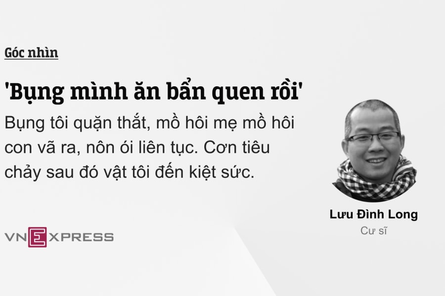 'Bụng mình ăn bẩn quen rồi'