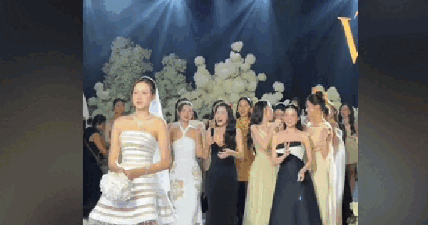 Danh tính người đẹp xứ Thanh bắt được hoa cưới của Hoa hậu Đỗ Thị Hà