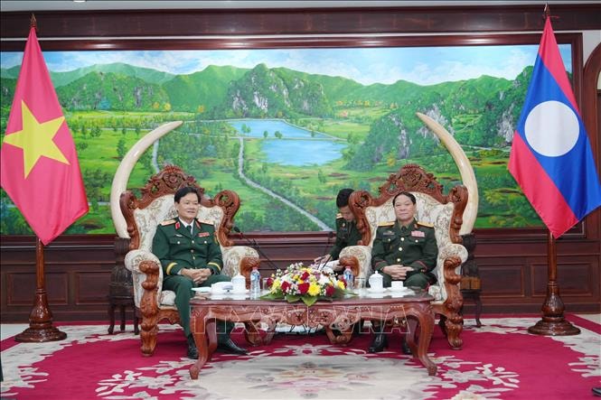 Tiếp tục đẩy mạnh công tác tuyên truyền giữa hai quân đội Việt Nam - Lào