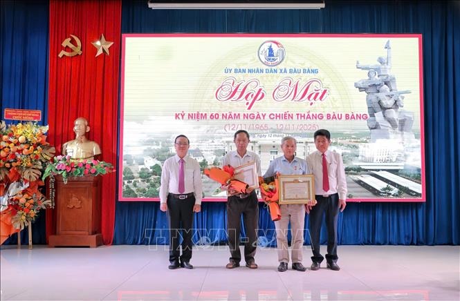 Kỷ niệm 60 năm Chiến thắng Bàu Bàng