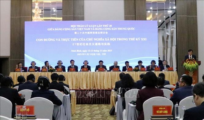 Hội thảo Lý luận lần thứ 20 giữa hai Đảng Cộng sản Việt Nam và  ĐCS Trung Quốc