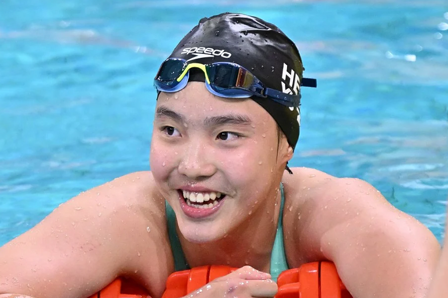 Kình ngư 13 tuổi Trung Quốc phá kỷ lục châu Á