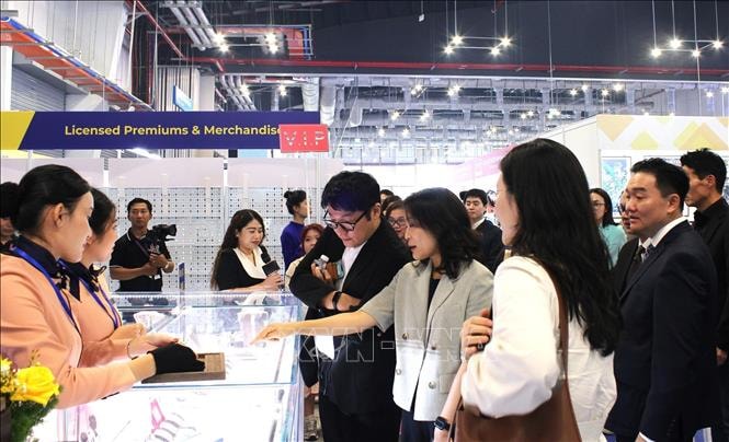 Hơn 100 thương hiệu tại Triển lãm cấp phép bản quyền và sáng tạo Việt Nam