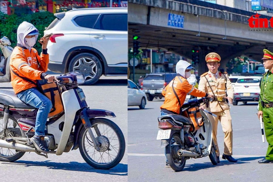Hà Nội tổng kiểm tra, xử lý vi phạm biển số và sử dụng điện thoại khi lái xe