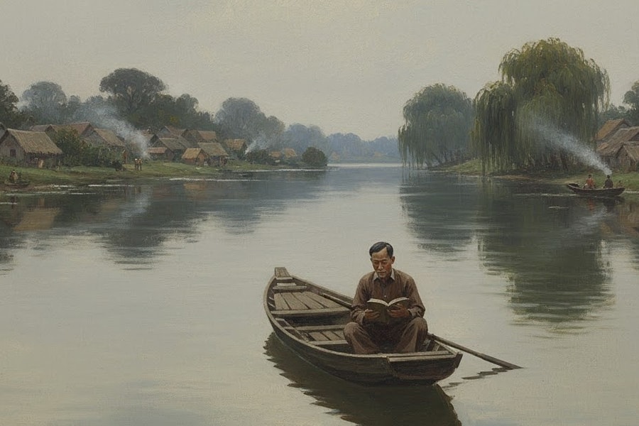 'Văn chương Việt hôm nay chỉ là bờ sông lặng sóng'